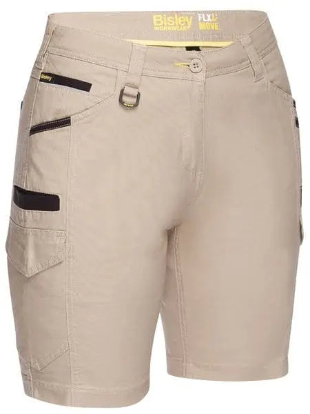 Bisley Women's Flx & Move™ Cargo Short BSHL1044 Bisley Workwear